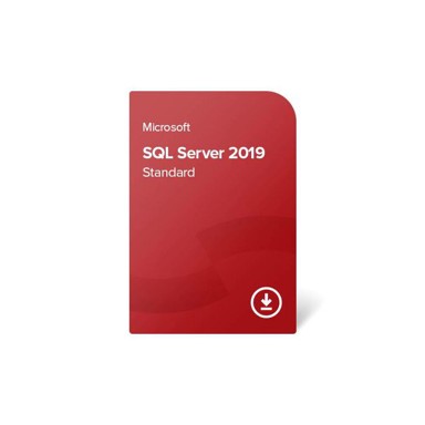 MICROSOFT Elektronički certifikat SQL SERVER 2019 STANDARD, 2 CORES
