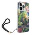 GUESS Tvrda futrola s cvjetnim uzorkom i remenom za Apple iPhone 14 Pro Max