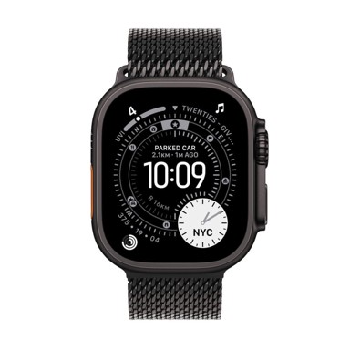 APPLE Watch Ultra 3, GPS + Cellular, 49 mm, crni, remen Trail Loop, crni - M/L
