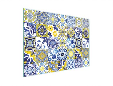 TMK Staklena zaštita za štednjak ili ploču za kuhanje 30x22, mosaic