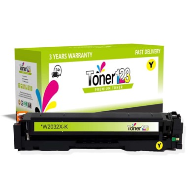 TONER123 Zamjenski toner HP 415X / W2032X, žuta XL