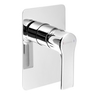 SAPHO Ugrađena slavina za tuš Pax (s 1 izlazom), sjajno srebrna