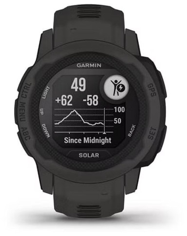 GARMIN Pametni sat Instinct 2S Solar, sivi