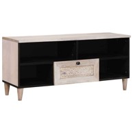 TV ormar s ladicama, bijeli, 105x33x46 cm