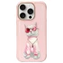 NIMMY Maskica za iPhone 16 Pro, Glasses Cool Cat, roza
