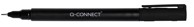 Q-CONNECT Marker za CD/DVD, 0,4 mm, crni