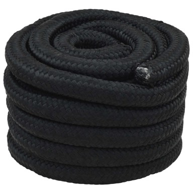 Konopac za čamce, 4 mm, 25 m, crni