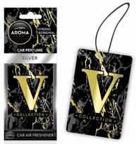 AROMA CAR Osvježivač zraka za auto V-COLLECTION Silver