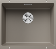 BLANCO Sudoper SUBLINE 500-U InFino SILGRANIT, tartufo