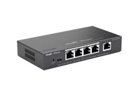 REYEE Switch RG-ES205GC-P, crni, 10/100/1000 Mbps, 4xPoE, 5-port