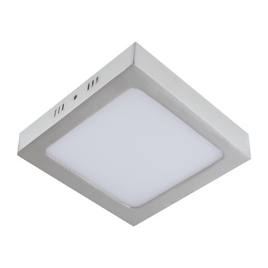 LED Stropna svjetiljka Martin, 18W, 4000K, mat, krom