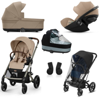 CYBEX Dječja kolica Balios S Lux set L – badem bež