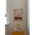 THE POSTER CLUB Plakat 30x40 cm White Flowers in Striped Vase