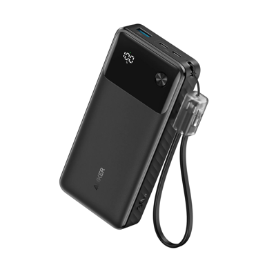 ANKER Powerbank 20000mAh, 30W PD, crni