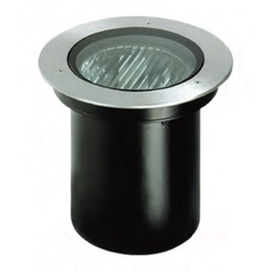 Vanjska podna ugradbena rasvjeta 3707-A, 150 W, E-27, inox