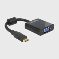 DELOCK Adapter HDMI-C Mini M na VGA Ž