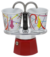 BIALETTI Kafetijera Mini Express, Kandinsky set