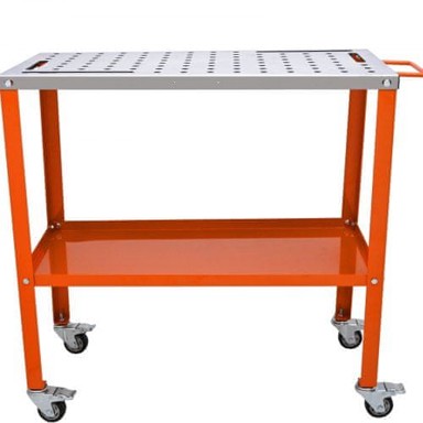 VEVOR Radni stol za zavarivanje 914x457 cm, srebrno