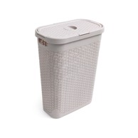 ADDIS Bež košara za rublje Calico, 40 l