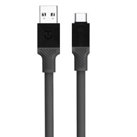 TACTICAL Fat Man kabel USB-A na USB-C KP31178, 1 m, sivi