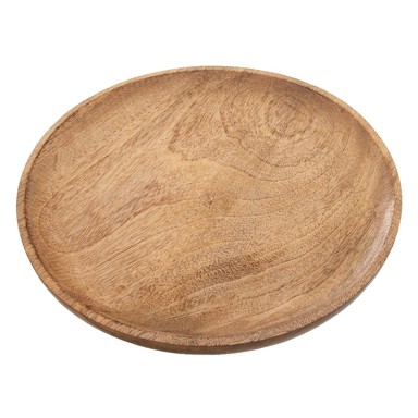 ORION Drven pladanj ø 30 cm Mango