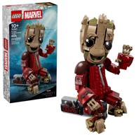 LEGO Konstrukcijski set Marvel Ravager Jumpsuit Groot 76341