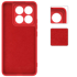 LENUO Maskica za Xiaomi 14T, silikonska, crvena