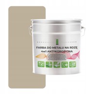 Boja za metal protiv hrđe 4 u 1 sivo bež RAL 7032 pocinčana 2,5 l polumat