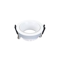 Okvir za žarulju, okrugli, zakretni, bijeli