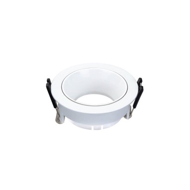 Okvir za žarulju, okrugli, zakretni, bijeli