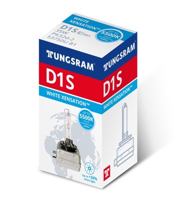 TUNGSRAM (GE) Xenon žarulja White Xensation, do 20% više svjetla, do 30% bjelije (5500K)