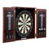 VEVOR Set ormara za pikado, 45x3.8 cm, smeđi