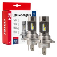 AMIO LED žarulje za prednja svjetla H25 Series, H4/H19, do 110% više svjetla, 6000 K