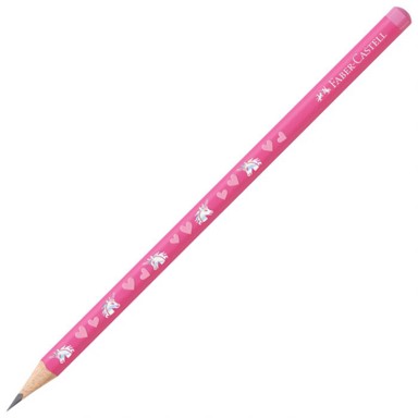 FABER-CASTELL Grafitna olovka, Unicorn, HB, roza
