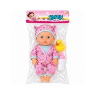 Lutka beba na baterije Baby Sweet Love s bočicom i patkicom, 34 cm, model 02