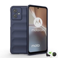 Silikonska Wave maskica za Moto G54 Tamno plava