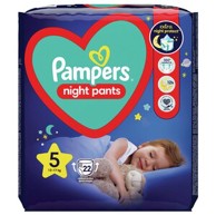 PAMPERS Night Pants pelene gaćice veličina 5 22 kom