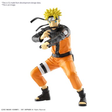 NARUTO Uzumaki Model Kit, 12cm