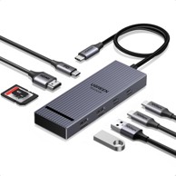 UGREEN USB-C čvorište Revodok Pro 108, 10 Gbps, HDMI 4K, USB 3.2, SD/TF, PD 100 W