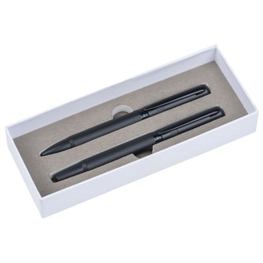 MOLU Set kemijske olovke i rolera 475903, crni
