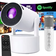 VERK GROUP Smart projektor HY-300 PRO, Android TV 11, Wi-Fi, Bluetooth, HD 1280 x 720