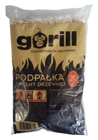 GORILL Drvena vuna za potpalu 22 kom.