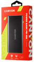 CANYON Prijenosna baterija PB-106 micro USB/USB-C, 10000 mAh, crna
