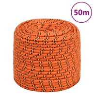 Brodski konop narančasti 10 mm 50 m od polipropilena