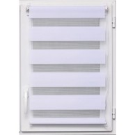 LUANCE Rolo zavjesa Zebra, bijela, 90x180 cm