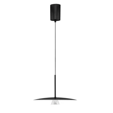 NOVA LUCE Visilica Lopo NL9060254, LED 8 W, 3000 K, 792 lm, IP20, crna