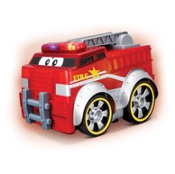 BJUNIOR Vatrogasni kamion, pritisni i vozi se, sa svjetlom.