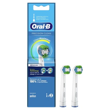 ORAL-B Glava za četkicu Precision Clean s tehnologijom CleanMaximiser, zamjenska, 2 komada
