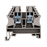 SCHRACK Redna stezaljka 6 mm, tip AVK, siva