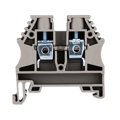 SCHRACK Redna stezaljka 6 mm, tip AVK, siva